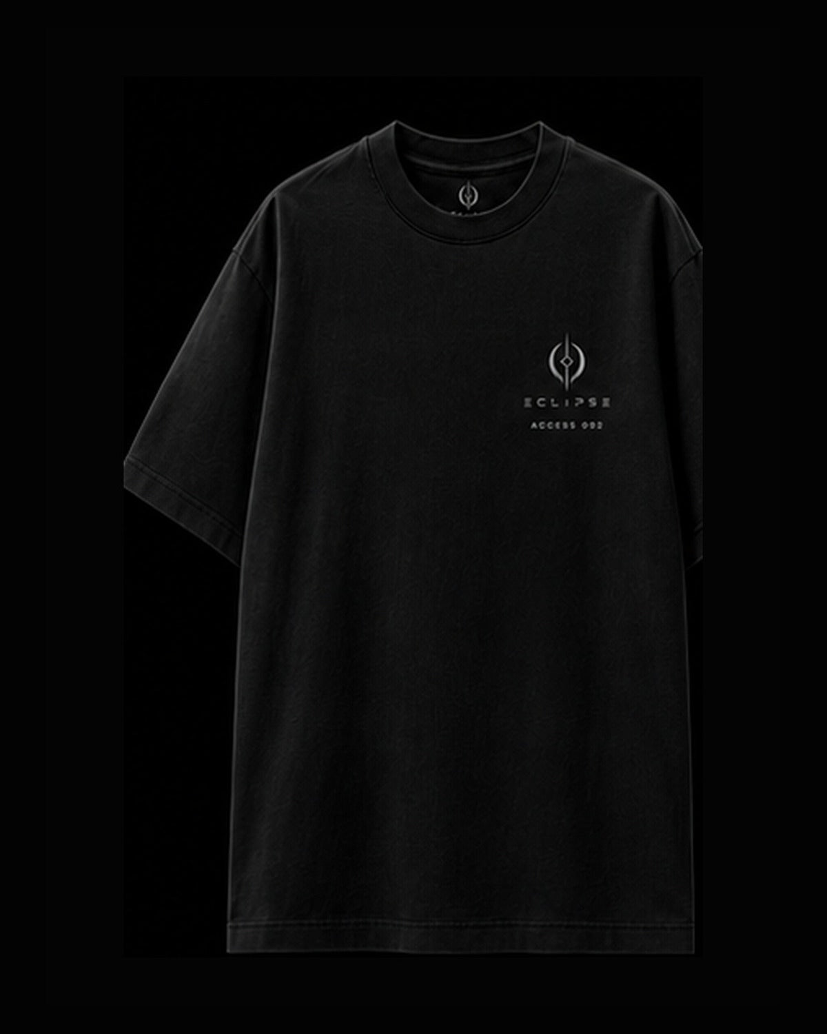 ACCESS 002 — VOID CIRCLE — black front
